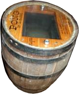 Pong-in-a-barrel